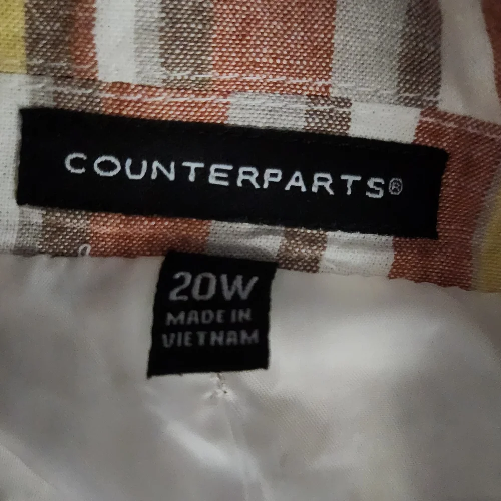 Counterparts Multicolor Striped Pants & Jacket Set - Picture 4 of 11